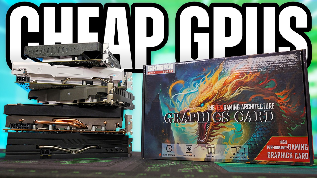 We Bought No Name GPU's on Amazon...Bad Idea?