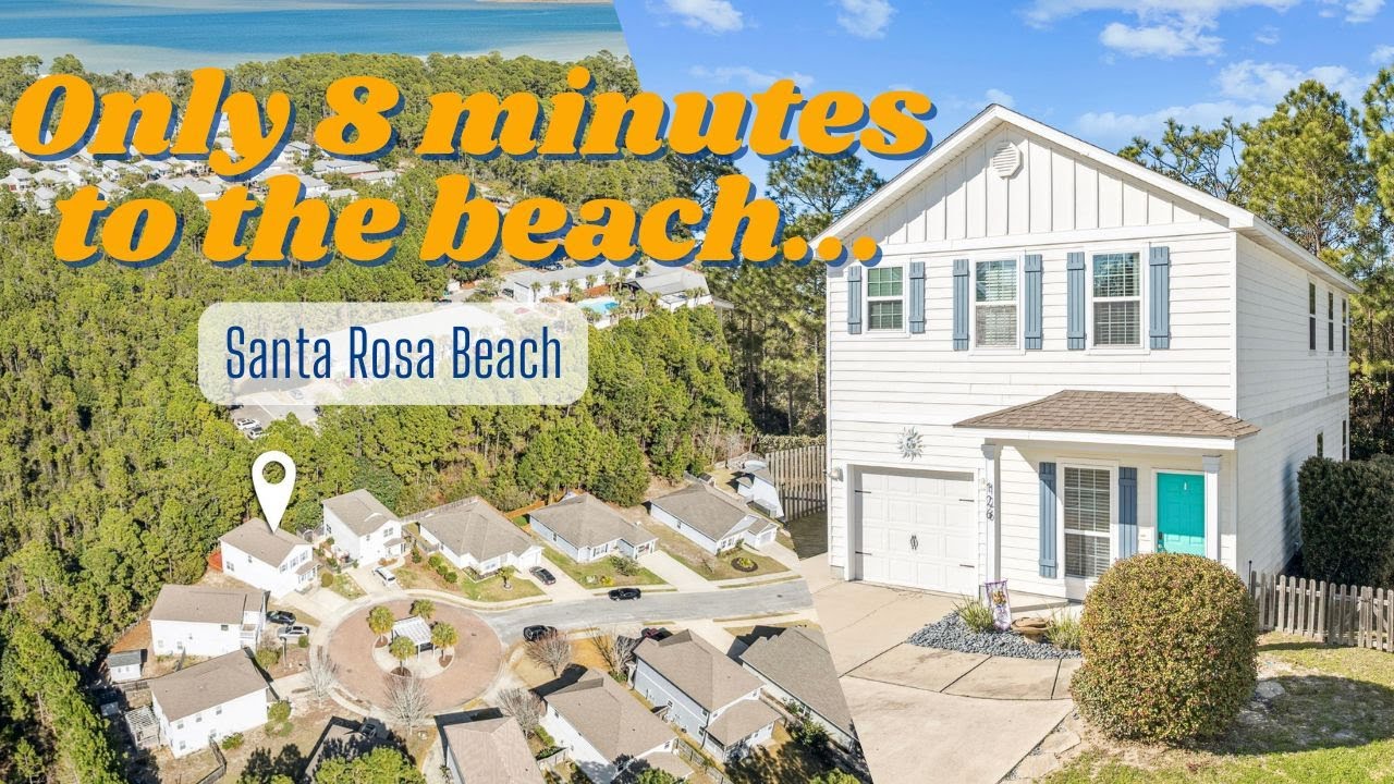 The Best Home to Buy in Santa Rosa Beach for UNDER $450,000! 5 minutes to 30A | 126 Topsail Dr
