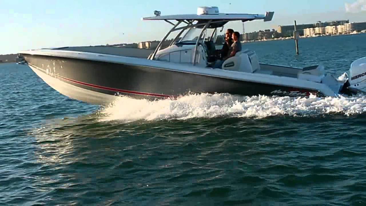 Nor Tech 340 with trips running offshore and inshore over 70 mph