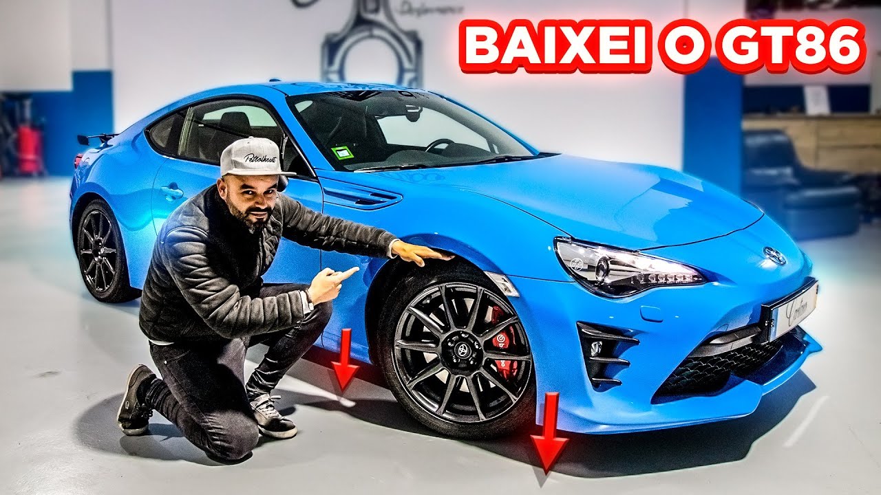 O GT86 JÁ NÃO PARECE UM JIPE 🤭 *H&R Springs*