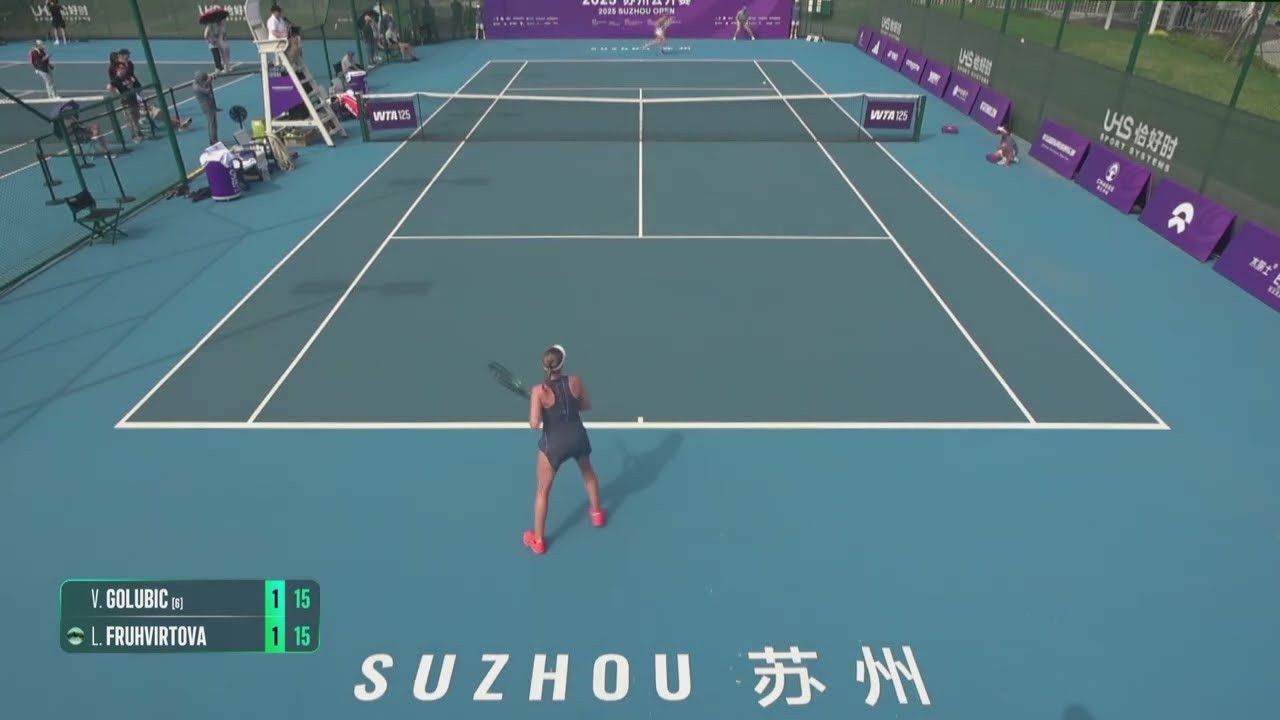 Viktorija Golubic vs Linda Fruhvirtova | Suzhou WTA125 2025