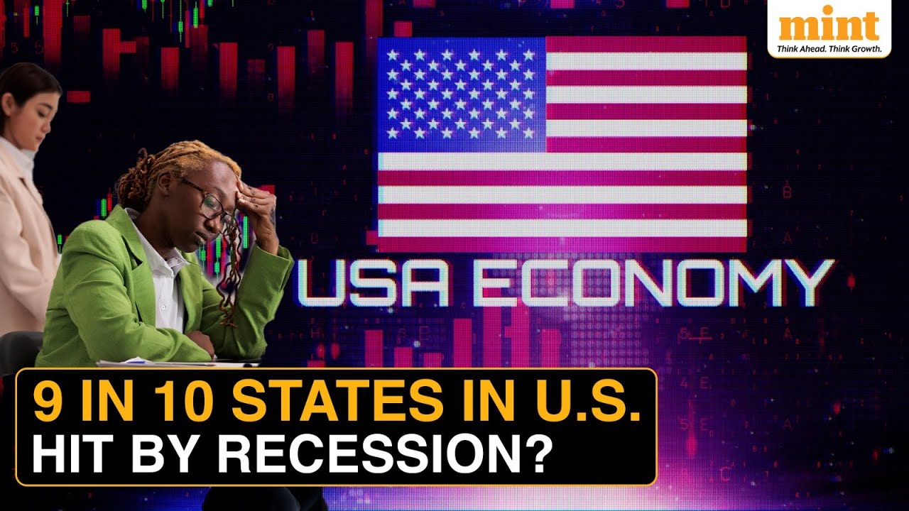 The Great American Slowdown: Nearly 9 in 10 U.S. States Hit by Recession