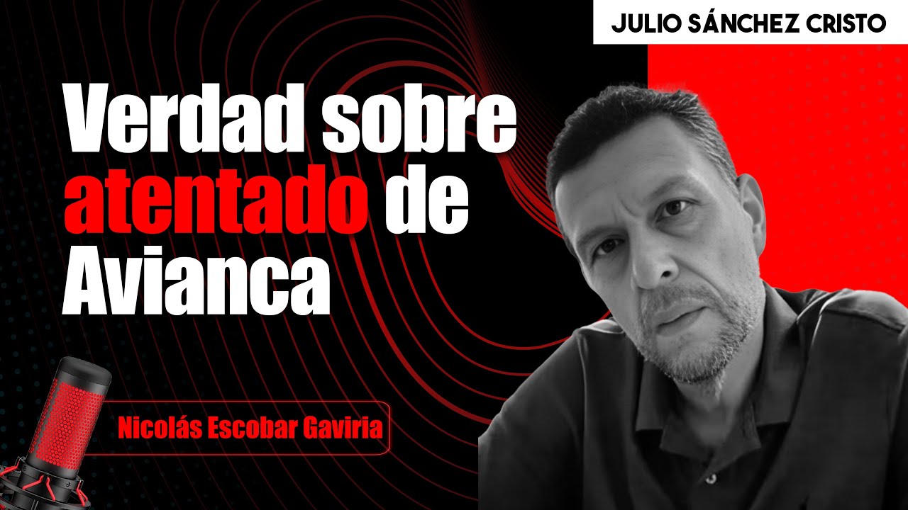 El hijo de un C4P0 SEÑALA A SU PROPIO PADRE: Habla Nicolás Escobar Gaviria | Julio Sánchez Cristo