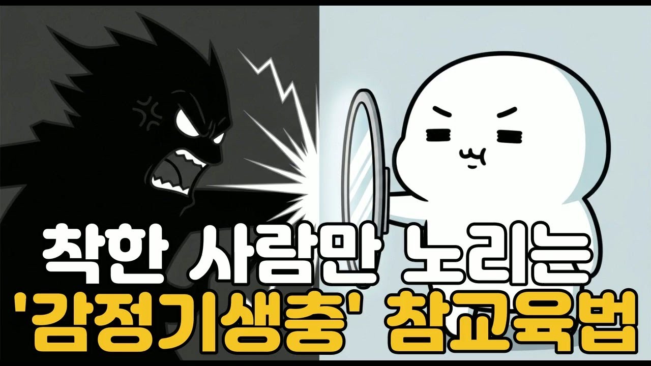 착한 사람만 노리는 '감정기생충' 참교육법