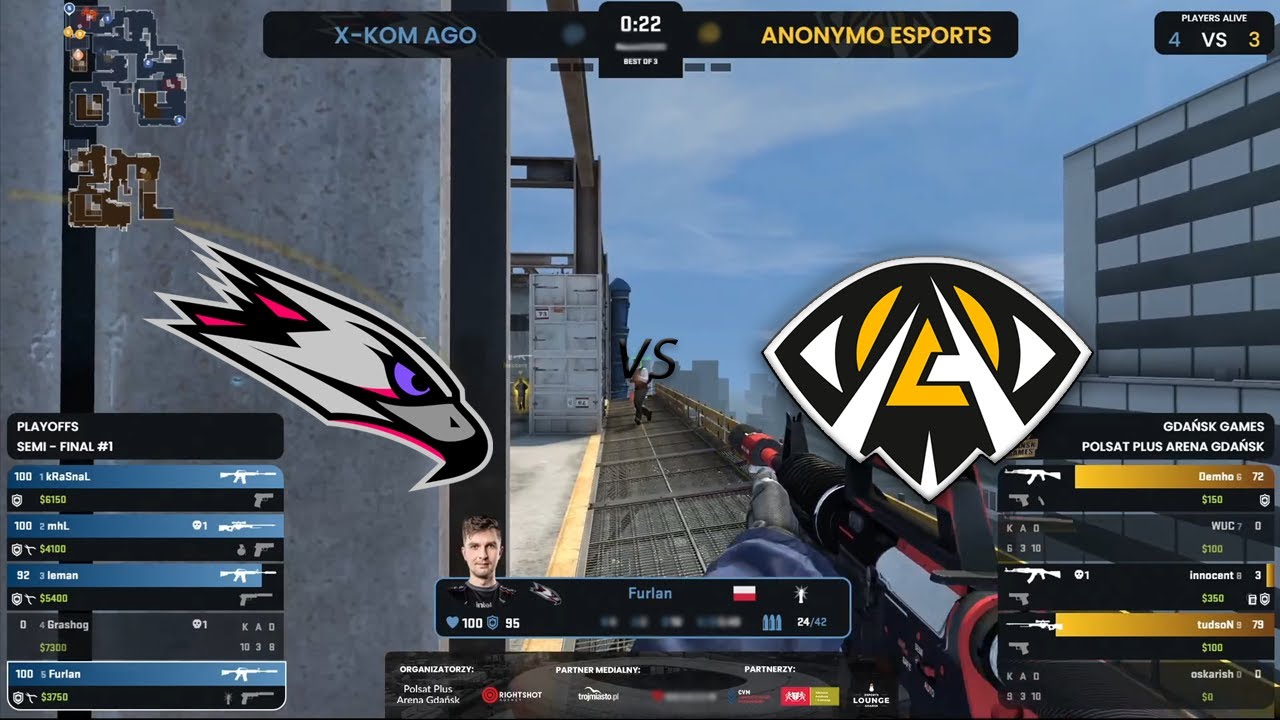 Anonymo vs x-kom AGO | Gdańsk Games 2021