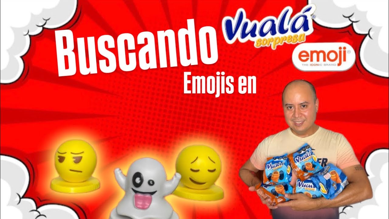Buscando figuras de Emoji en Vualá Sorpresa