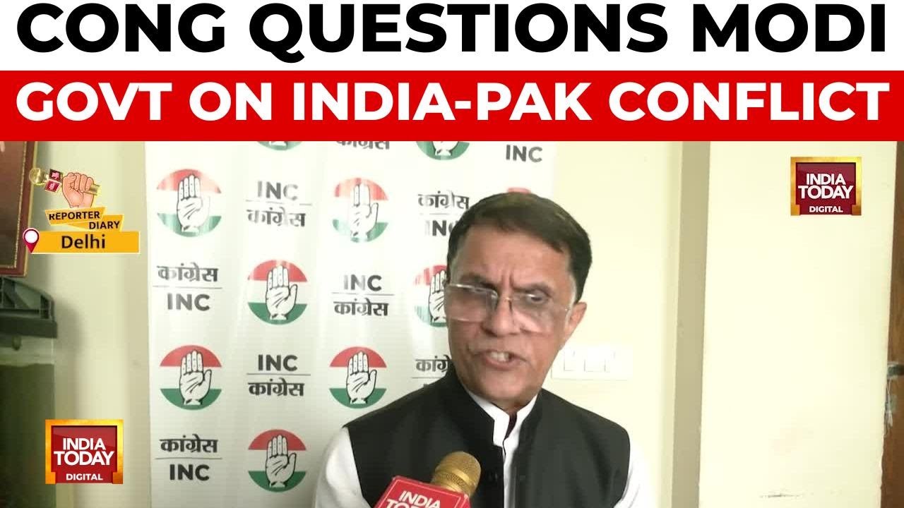 Congress Alleges Diplomatic Failure, Questions Govt's Silence On India-Pakistan Conflict