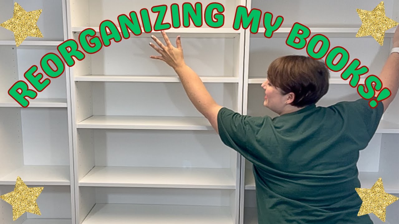 📚 Organize My Bookshelves with Me🎄 Christmas Romance Books! 🎅🏻