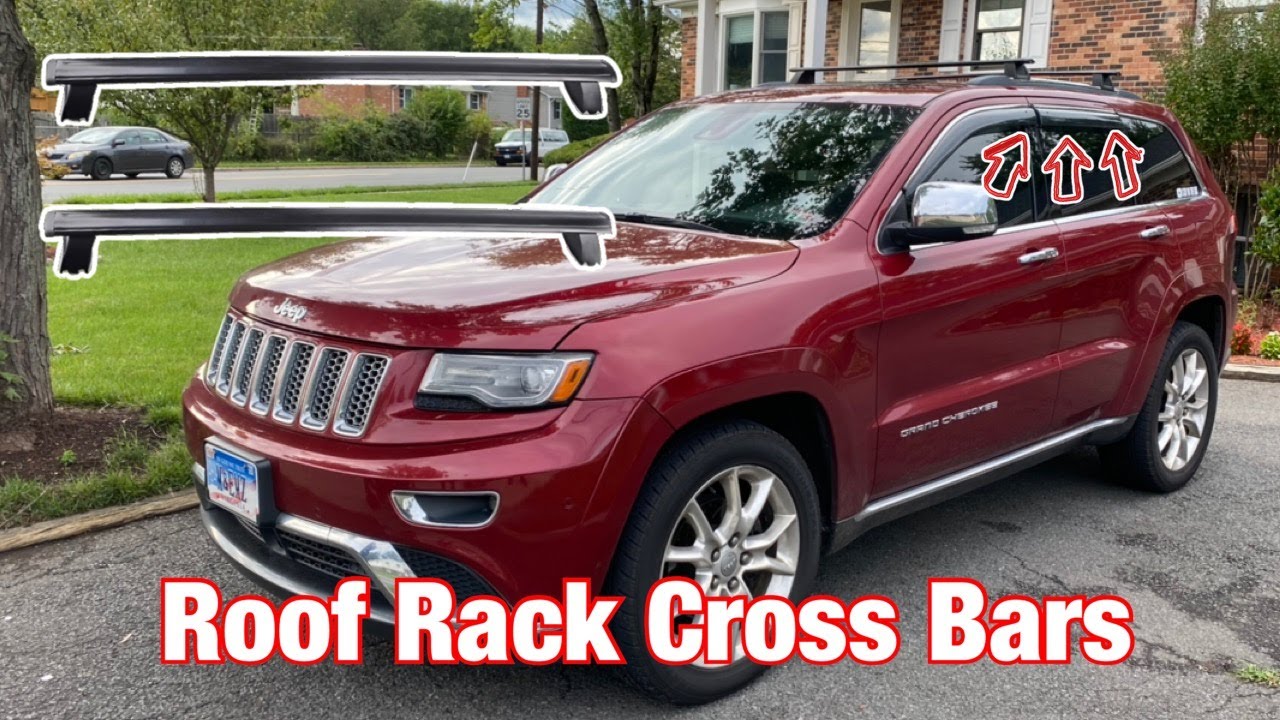 Установка поперечин на крышу Jeep Grand Cherokee WK2 2011-2021 | Инструкция