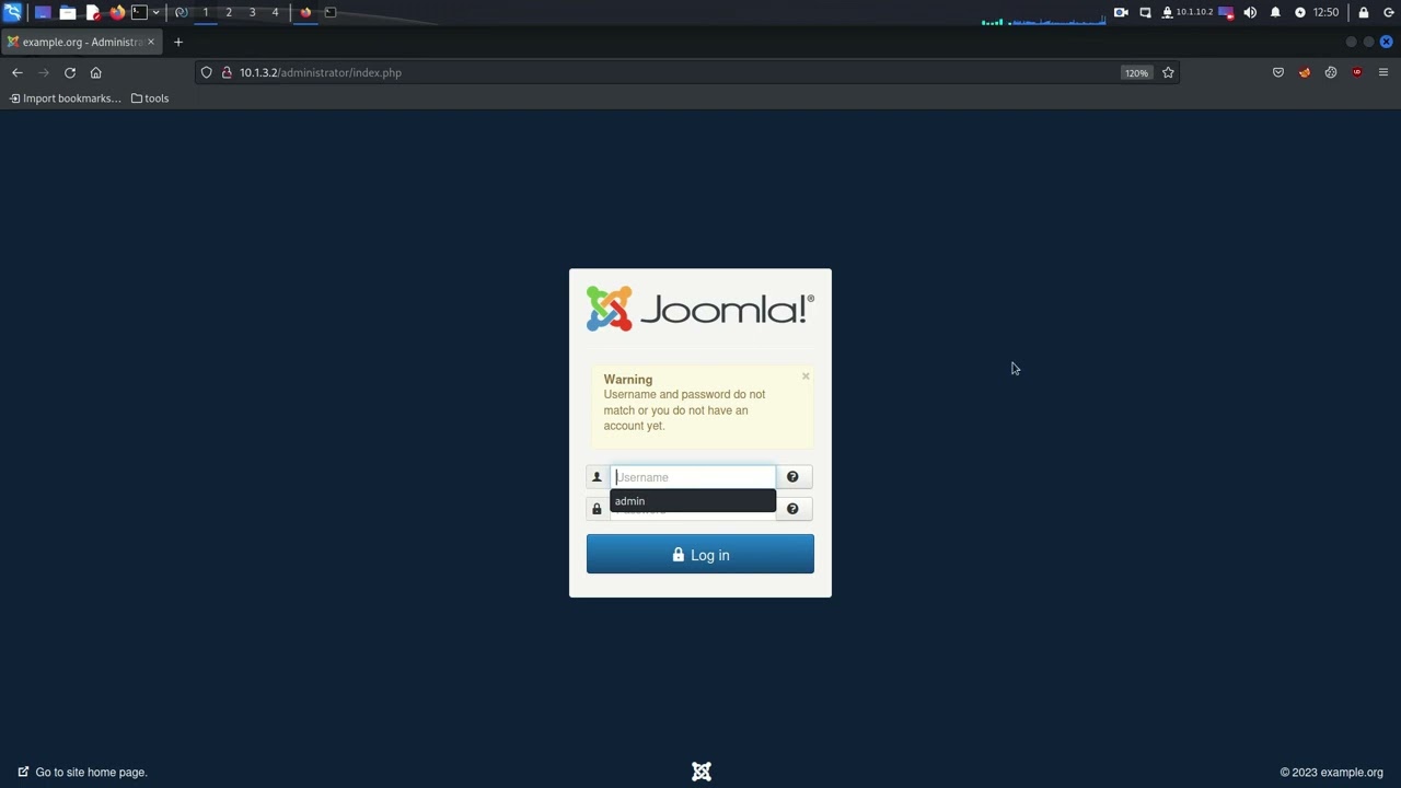 Joomla CMS Exploitation with Metasploit