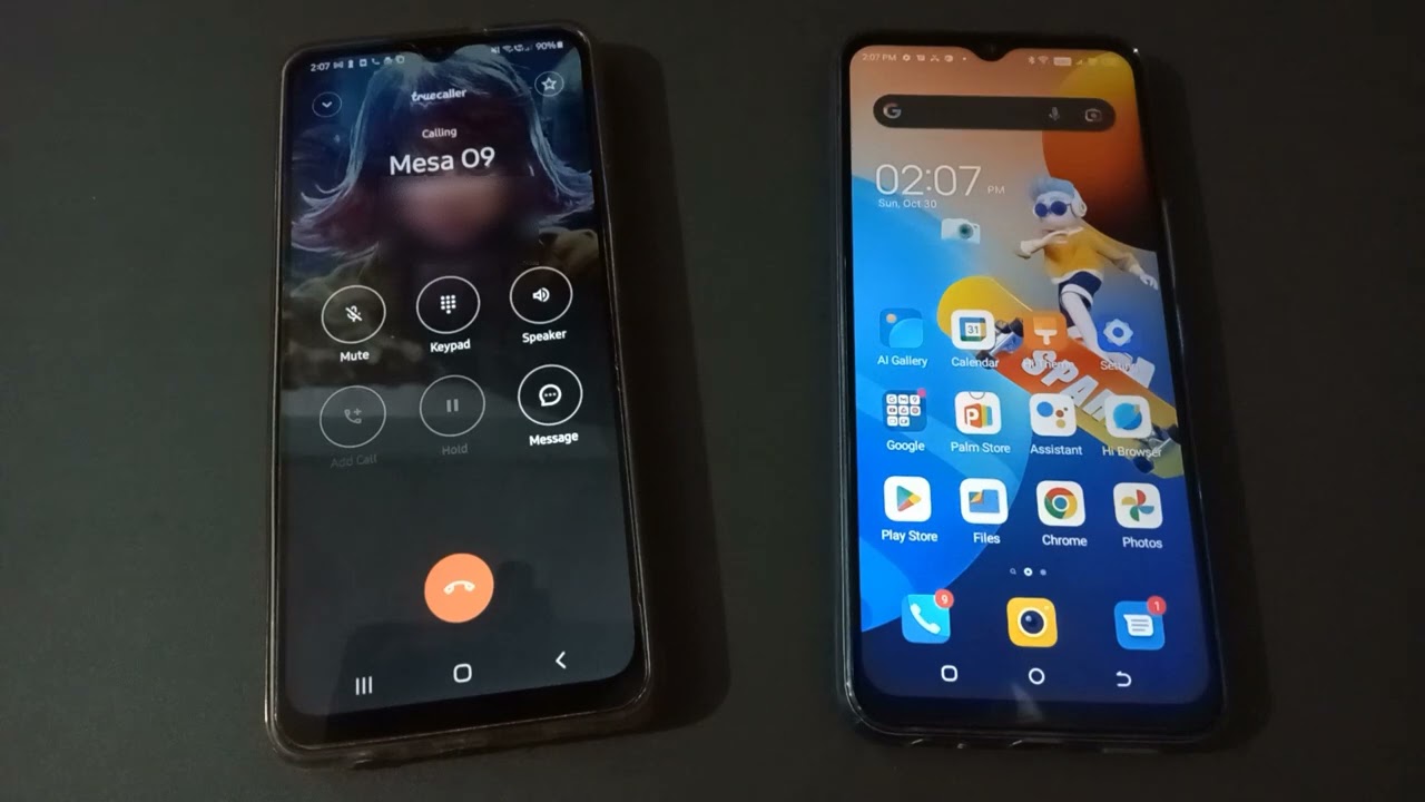 tecno spark 7T incoming call first impression