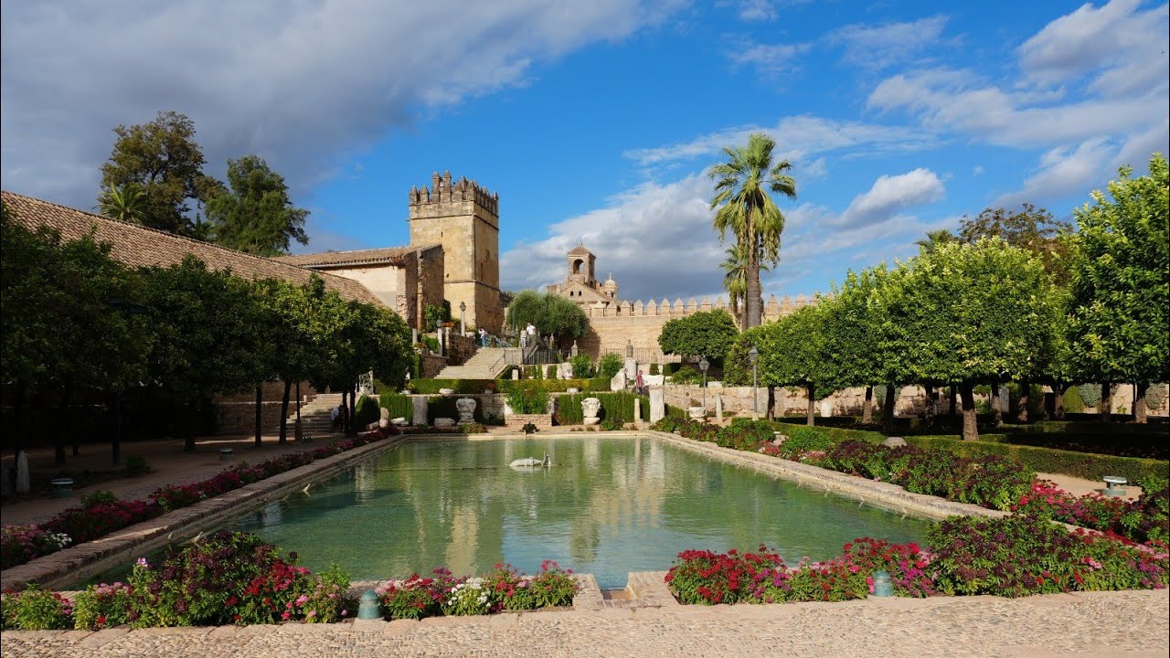 Alcazar de los Reyes Cristianos, Córdoba, España - Tour vlog 4k