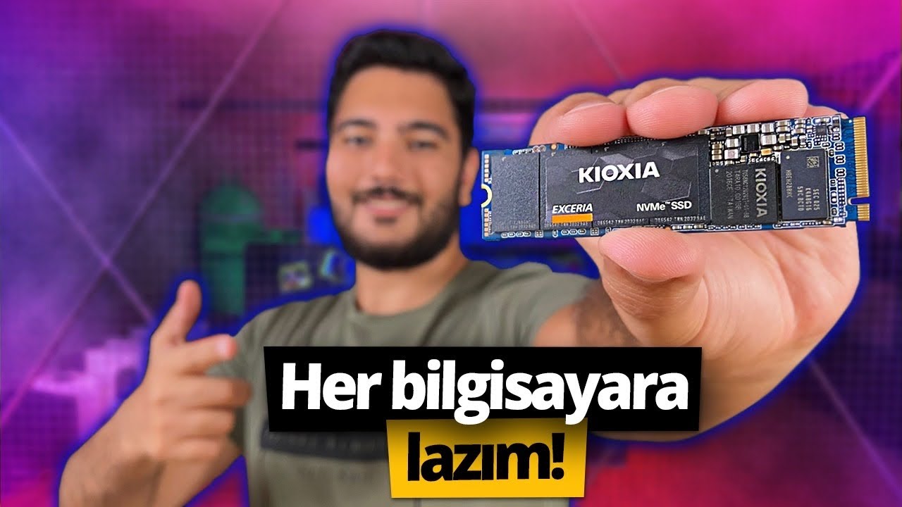 Kioxia Exceria NVMe SSD inceleme - Her bilgisayarın hakkı!