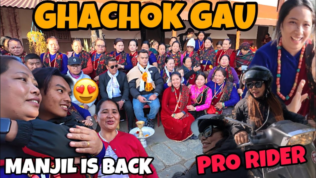 PRO RIDER AAMA SANGA GHACHOK GAU JADAI!!! #adeep