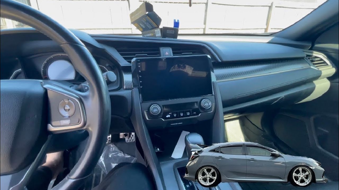 SYGAV Head Unit Install in My 10th Gen Civic (Super Fancy!)