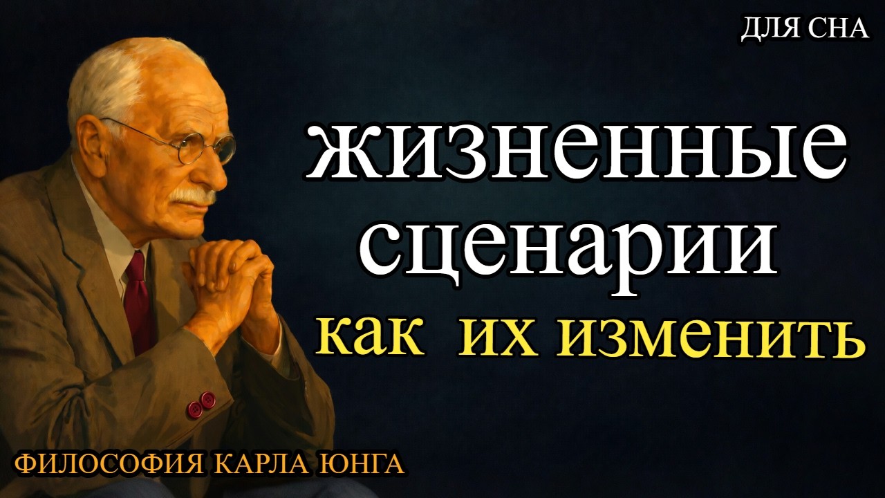 Лекция для сна 🌙  Жизненные сценарии . Как они формируются и как их изменить | Карл Юнг