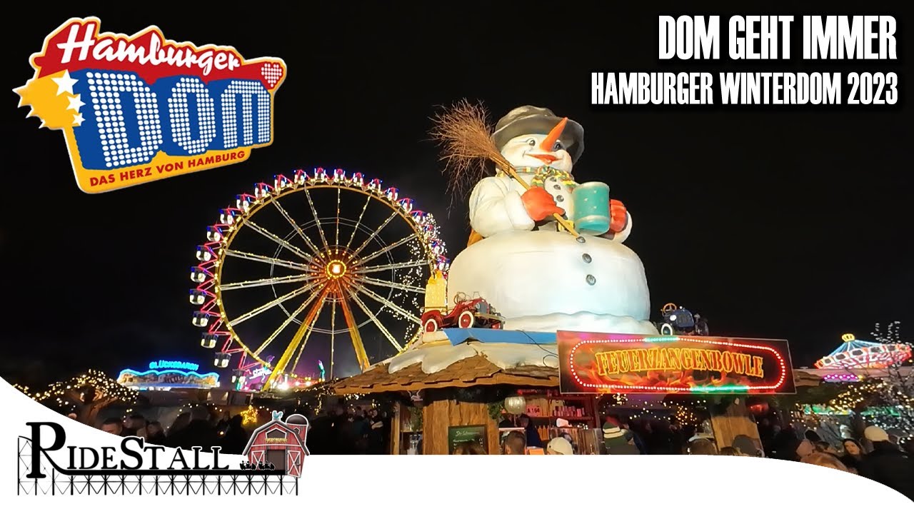 Winterdom Hamburg 2023 - der stimmungsvollste DOM des Jahres | VLog