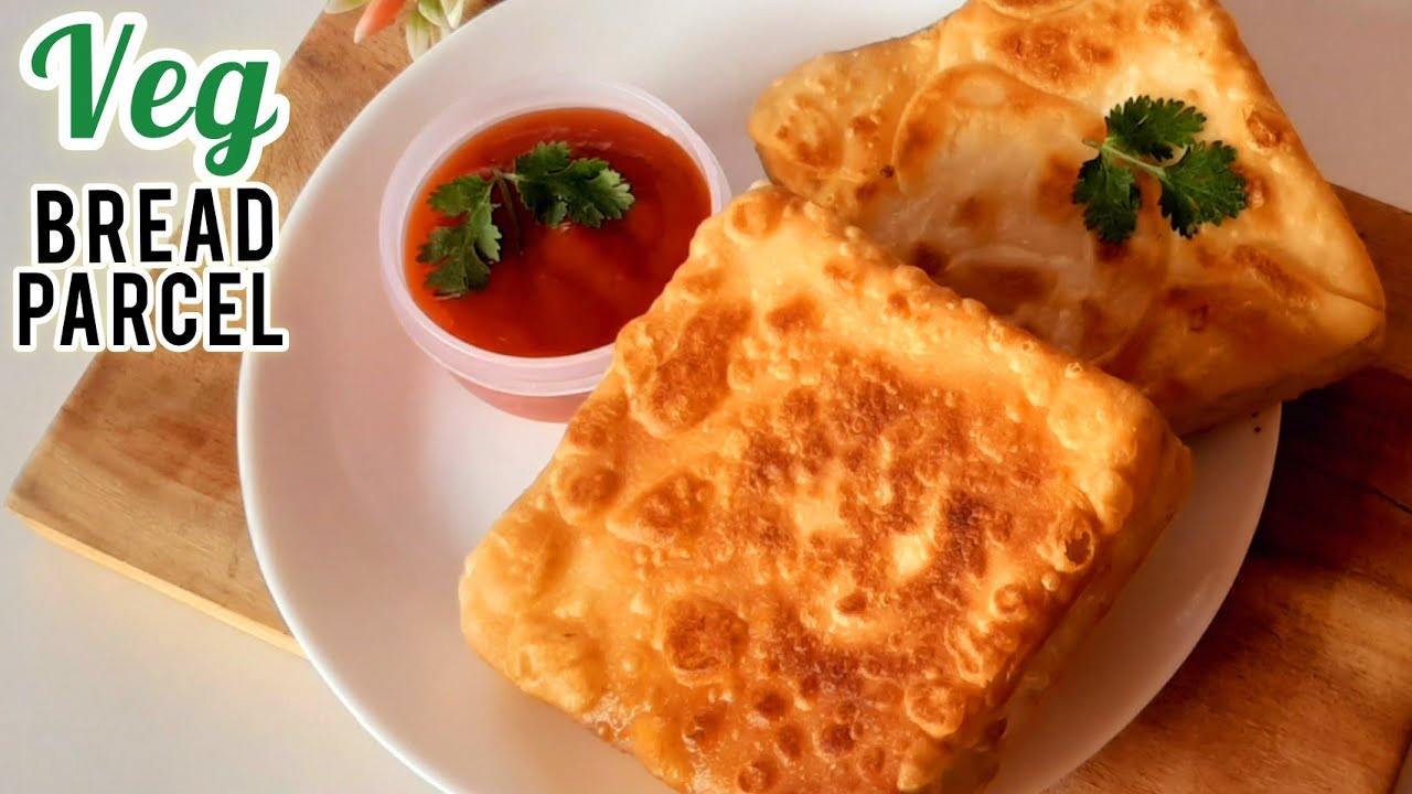 Veg Bread Parcel recipe | Easy Bread Snack Recipe | Urbancook