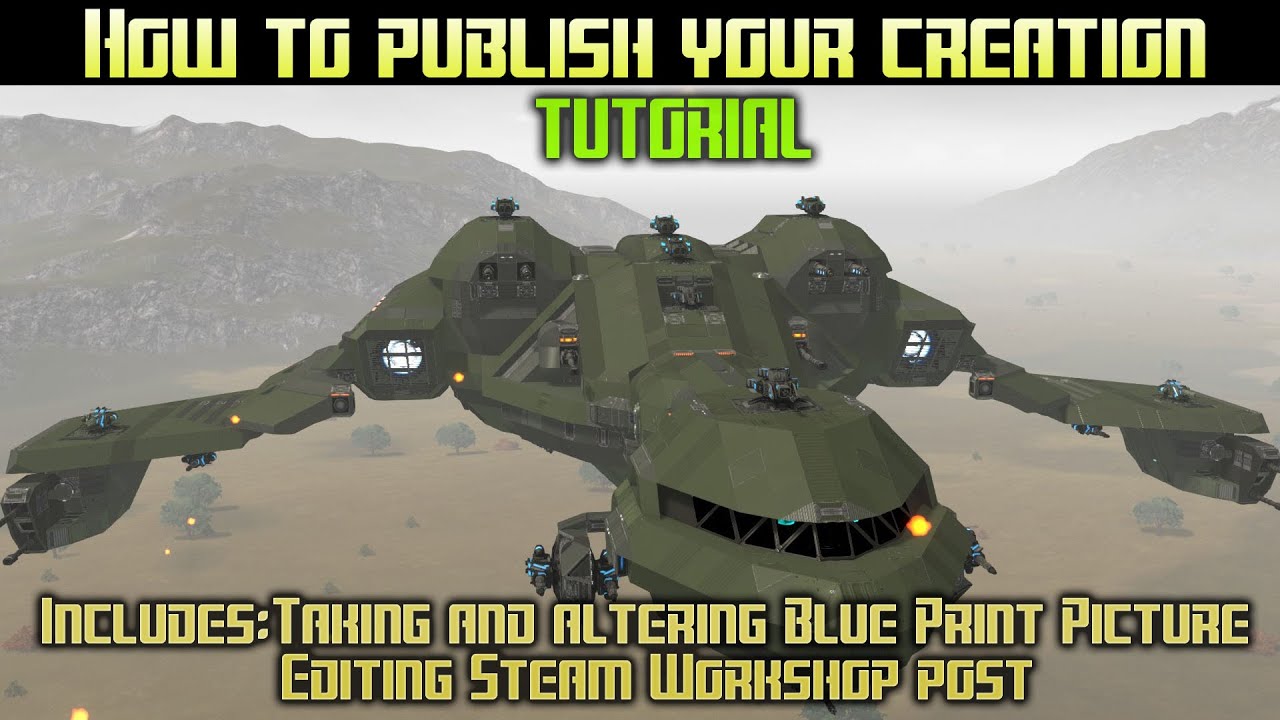 Empyrion Galactic Survival - How to publish your creation