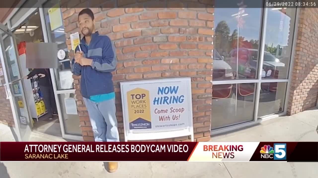 Attorney General releases body cam footage from fatal Saranac Lake shooting