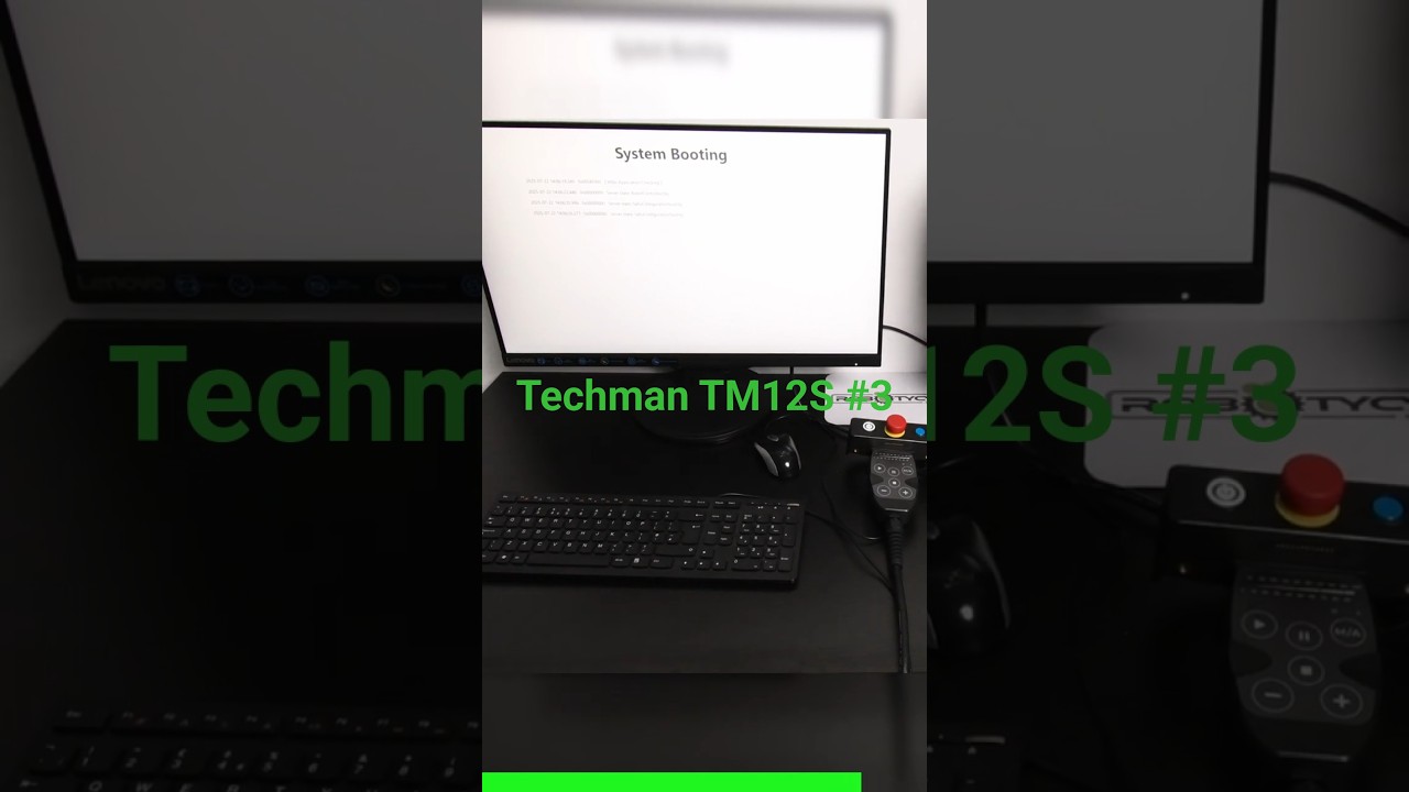Techman TM12S -  podłączenie się do robota
