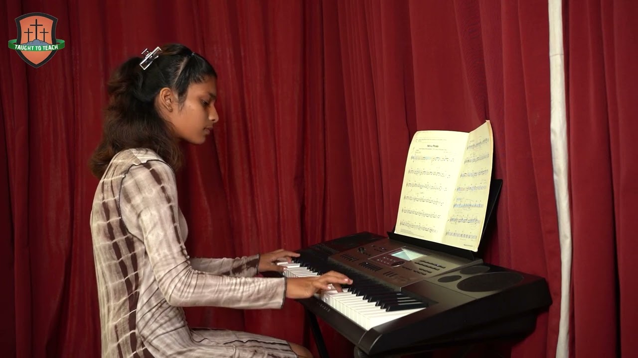 Adleigh Britto Grade 4 - E_Keyboard- He’s a pirate  from  POC//Taught To Teach music School- Bastora