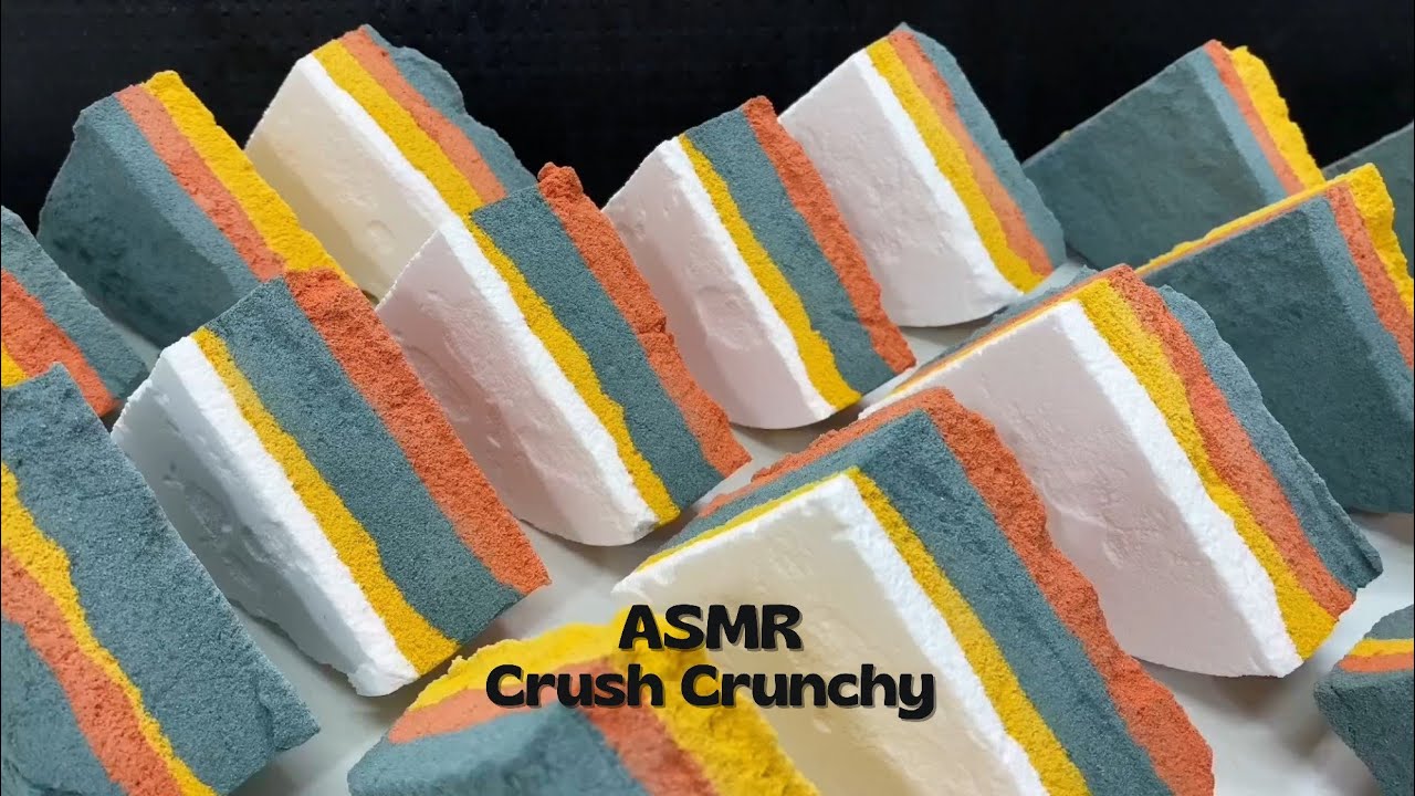ASMR Baking Soda Crunchy Crush #asmrcrushcrunchy