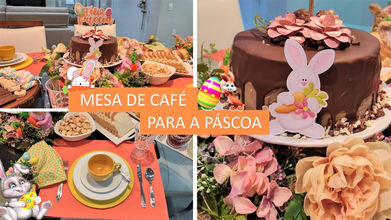 MESA POSTA PARA PÁSCOA | BOLO FERRERO ROCHER | Simone Saldanha
