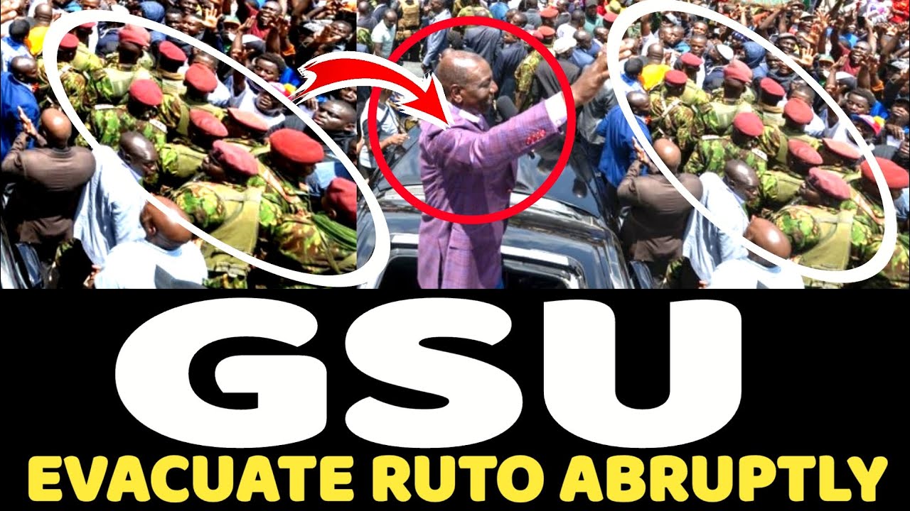 Ruto Runs Into Hiding as CROWD In NAIROBI REJECTS Him Badly!