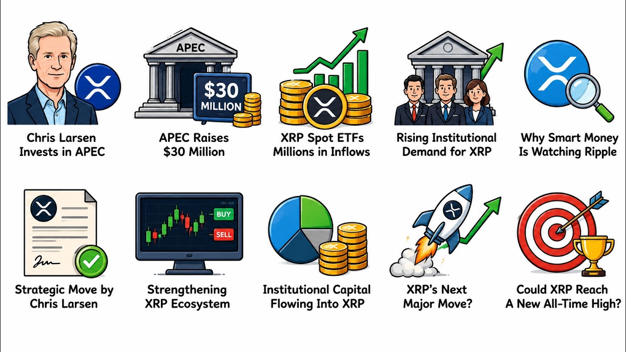 Ripple Co-Founder Chris Larsen's New Investment! 🚨 XRP ETF Inflows Signal Bullish Momentum?