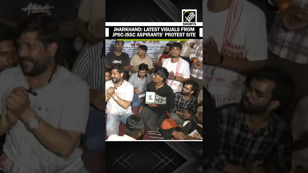 Jharkhand JPSC-JSSC Aspirants&rsquo; Protest: Latest visuals from Jaipal Singh Munda stadium protest site