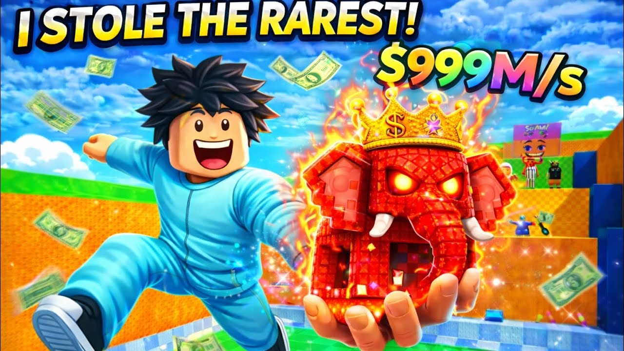 I JUMPED TO STEAL THE RAREST BRAINROT! 🧠💎