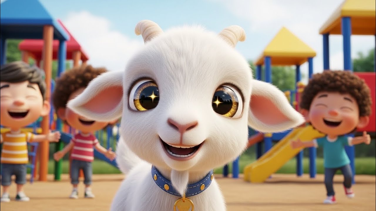 بکری آئی بکری آئی 🐐 | پیاری ننھی بکری کا گانا | Kids 3D Animated Rhyme | Urdu Nursery Rhyme
