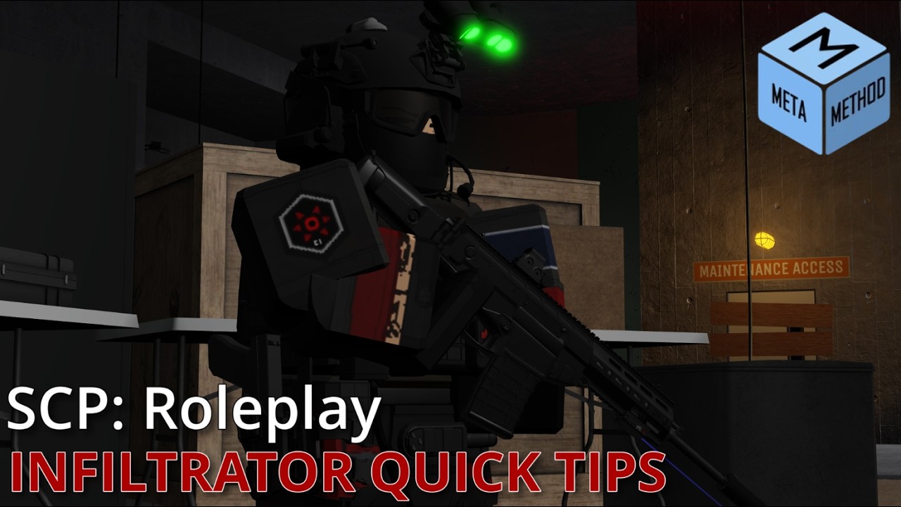 SCP: Roleplay | Infiltrator Quick Tips
