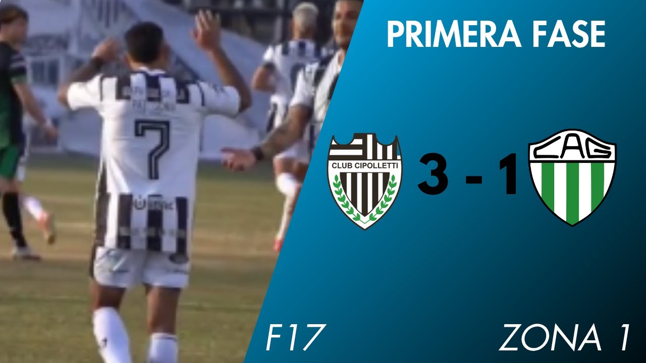 Cipolletti 3 - 1 Germinal de Rawson | Federal A | Zona 1 - F17