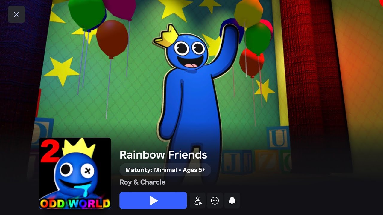 Rainbow Friends 2 500th win! complete game play through 