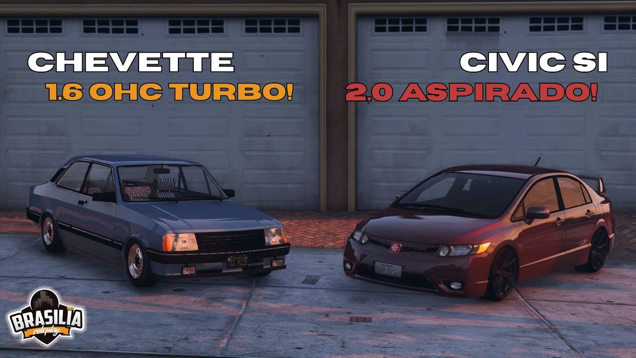 CHEVETTE TURBO x CIVIC SI ASPIRADO! Brasília RP #7