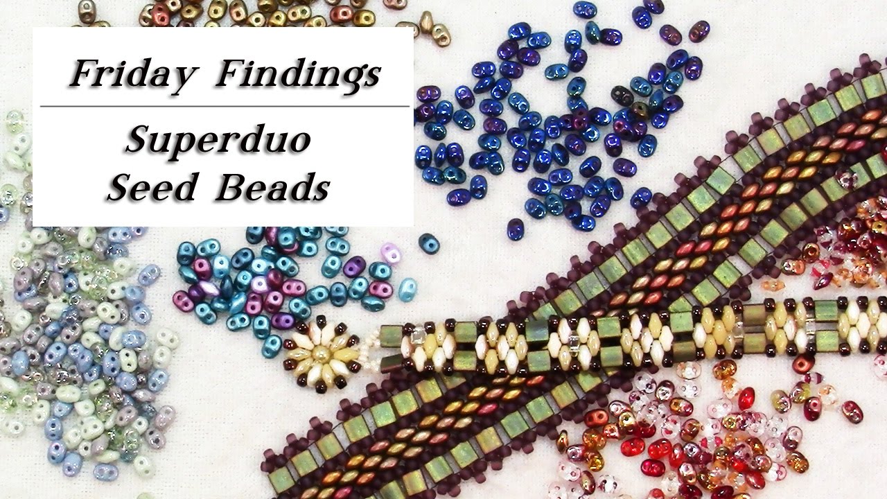 Superduo Seed Beads-Friday Findings