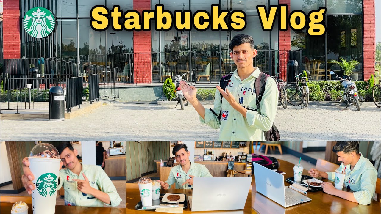 First time in Starbucks ☕️ | Nomadic Muzammil VLOG