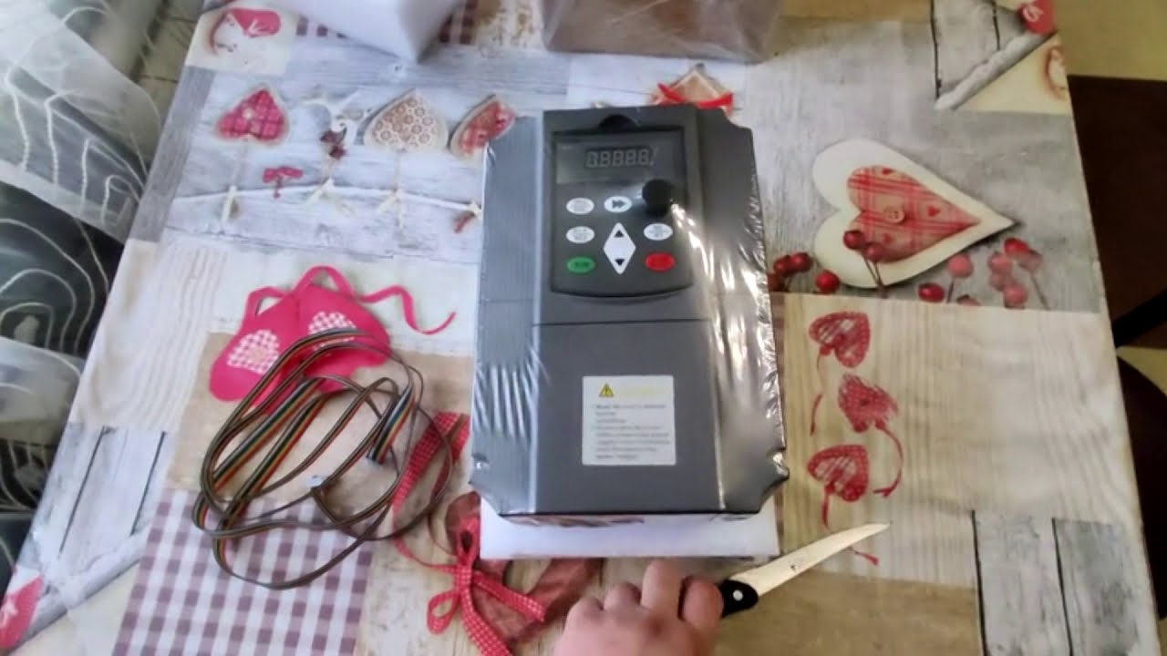 Частотник 7,5 кв  от сети 220 вольт для токарного станка