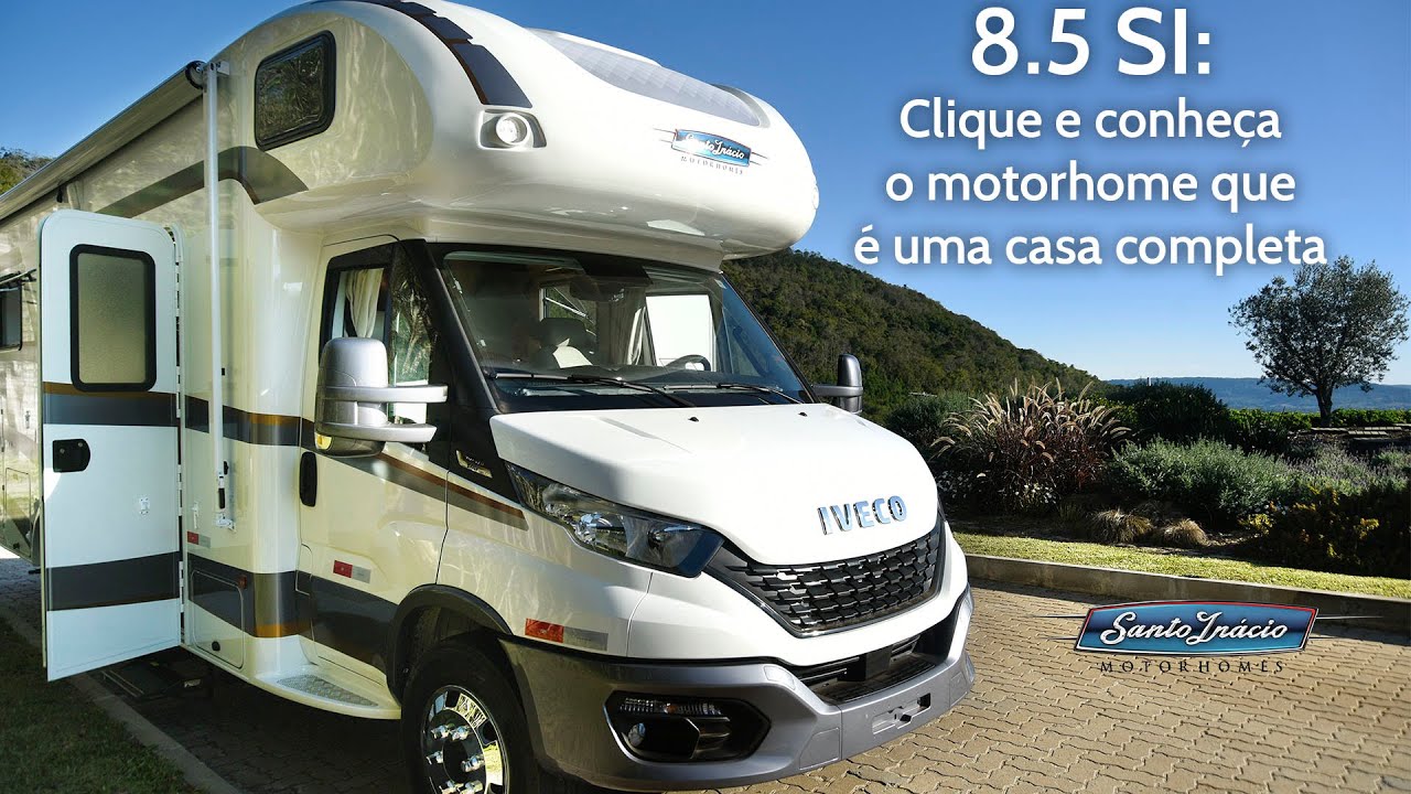 8.5 SI: Motorhome Iveco Daily 70-170 | SUA CASA NA ESTRADA