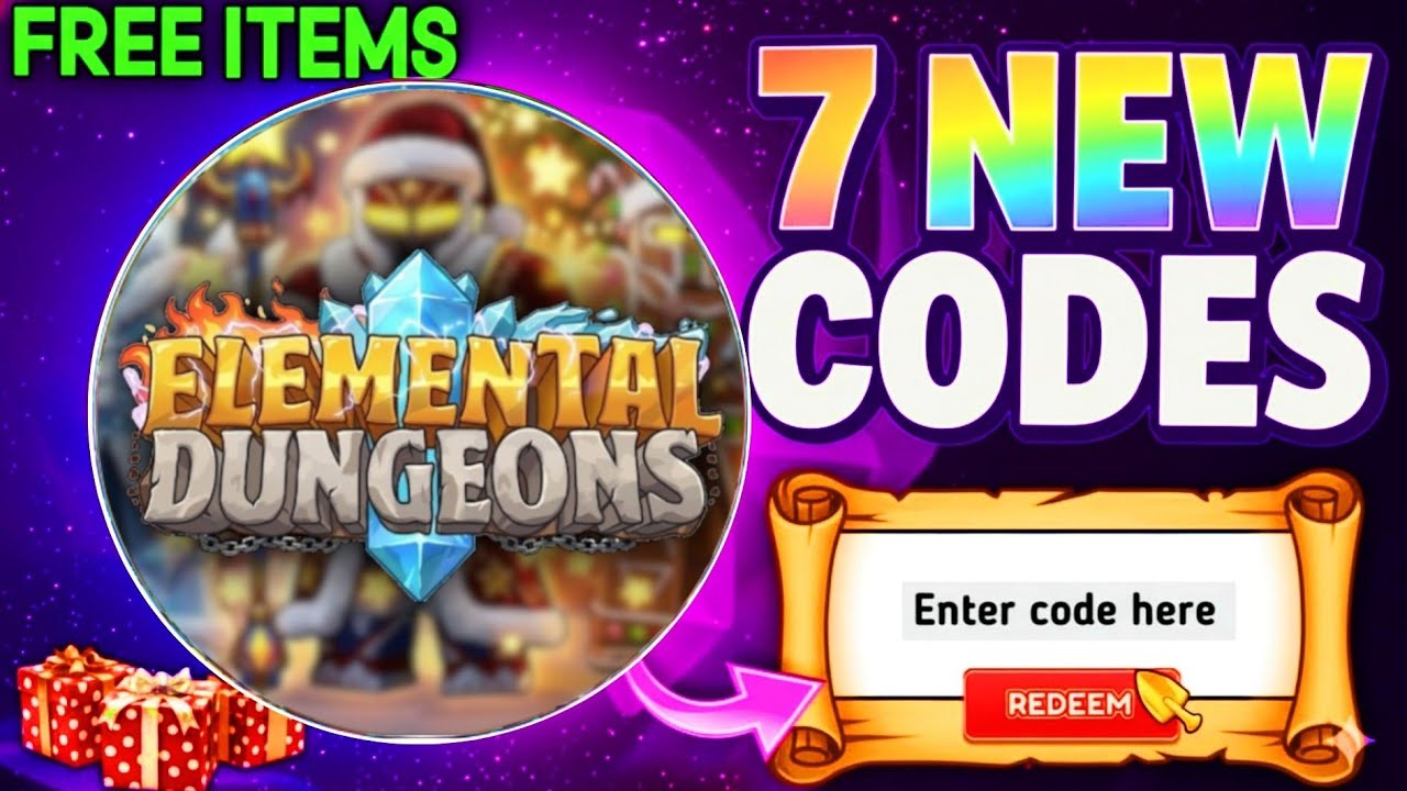 *СЕКРЕТНОЕ ОБНОВЛЕНИЕ!* | Коды Elemental Dungeons 2026 (ROBLOX Elemental Dungeons)
