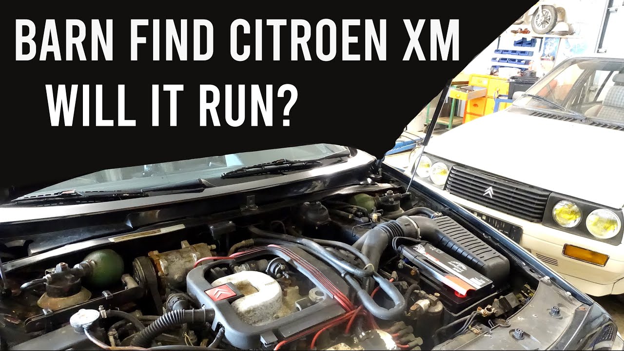 Citro&euml;n XM Barn Find - First start in 20 years?