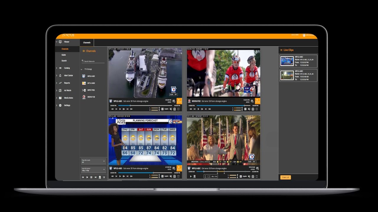 Actus Broadcast Compliance Monitoring