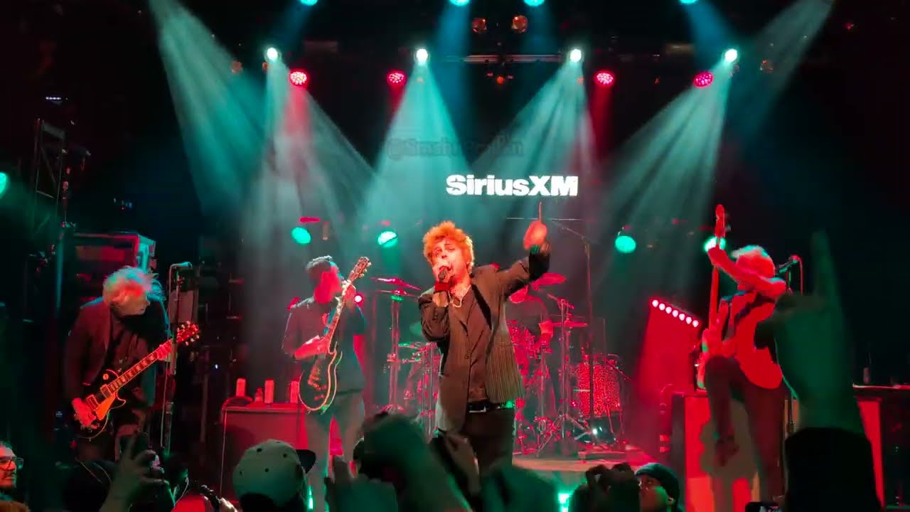 Green Day ST. JIMMY Live 01-18-2024 Irving Plaza NYC 4K *Front Pit*