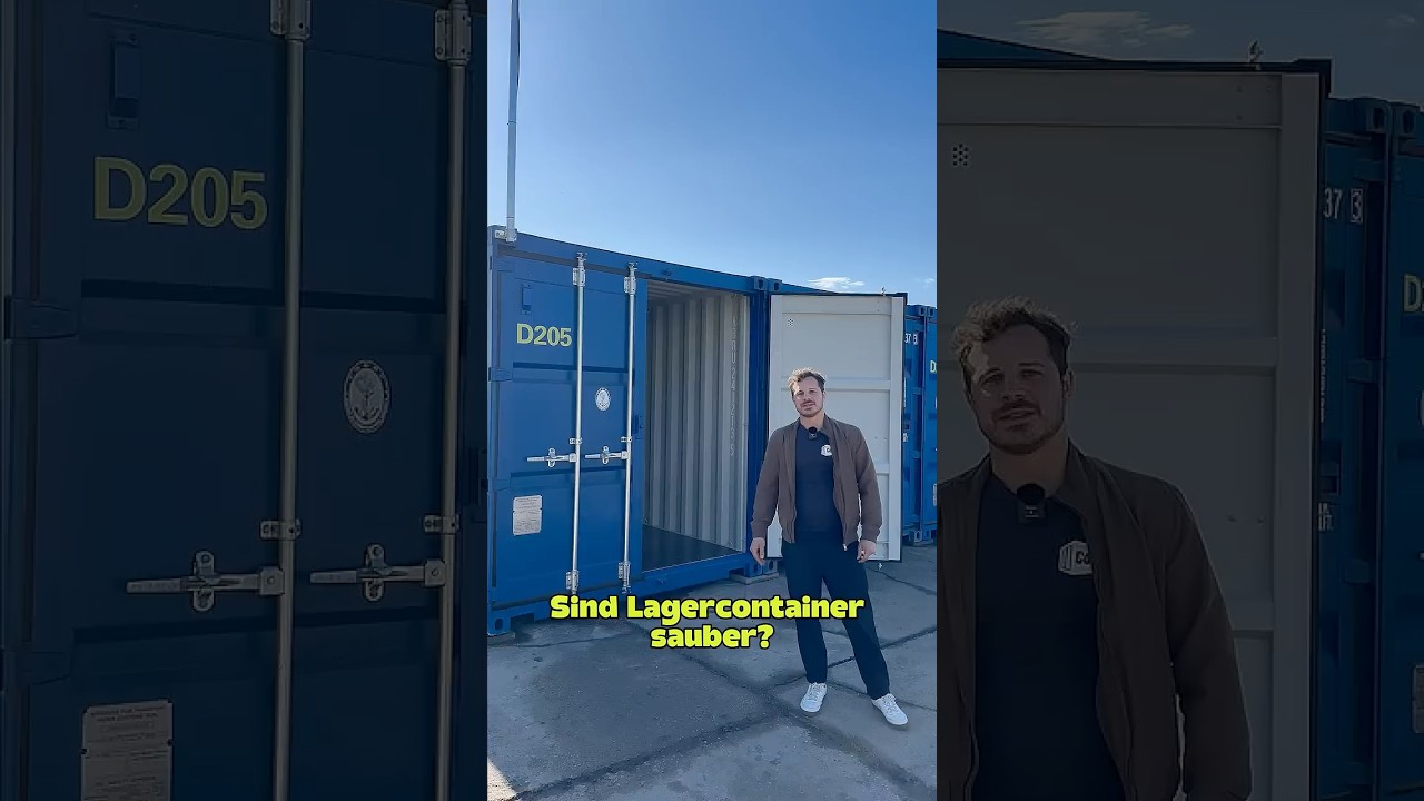 CoStore Lagercontainer mieten: Sind unsere Lagercontainer sauber? So sieht es bei &Uuml;bergabe aus