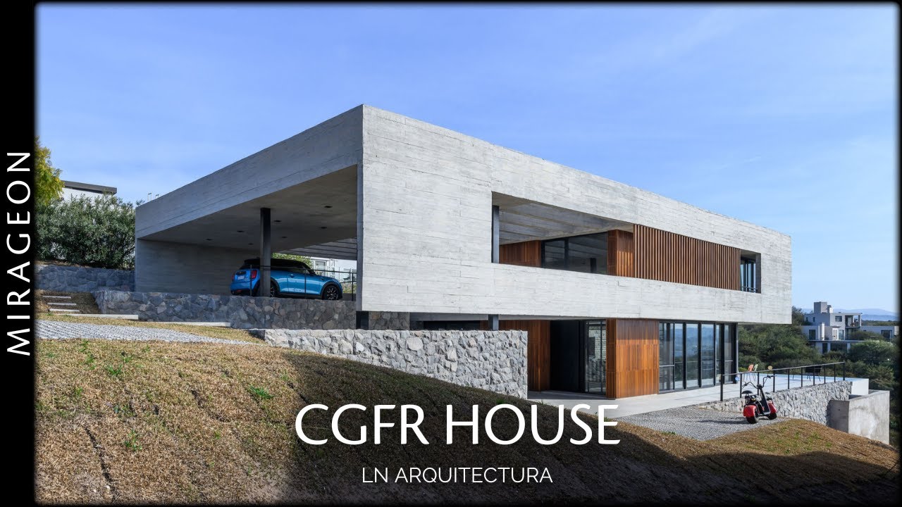 Элегантный модерн в бетоне | CGFR House