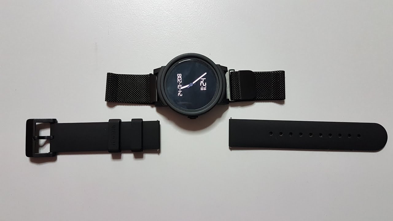 Budget Milanese Magnetic Loop Stainless Steel Watch Strap for Ticwatch E