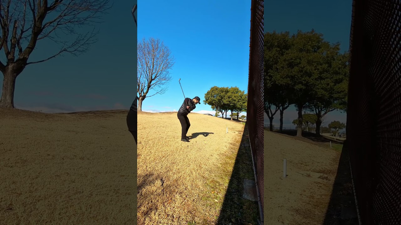 The toughest par 5 on this course. #golf #golflife #golfswing #ninja #japan