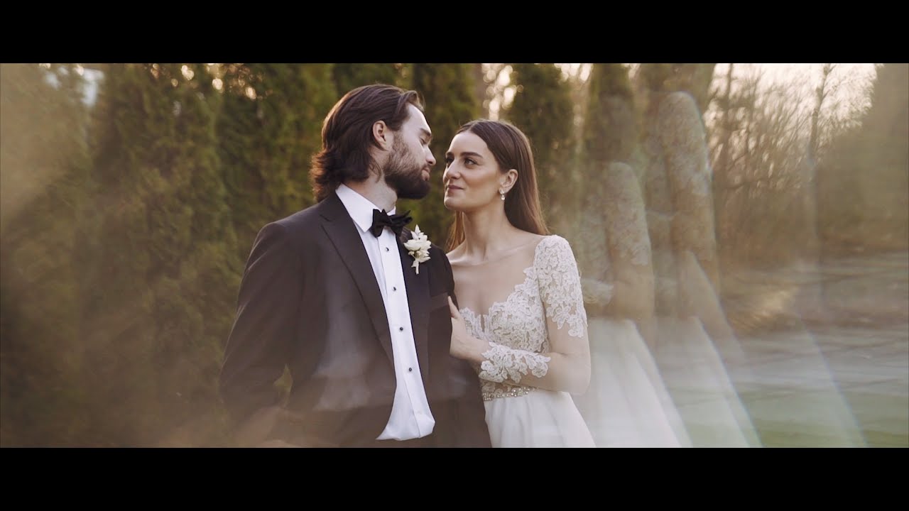 Alexa & James' Modern Fall Wedding at The Hutton House, Minnesota Videographer